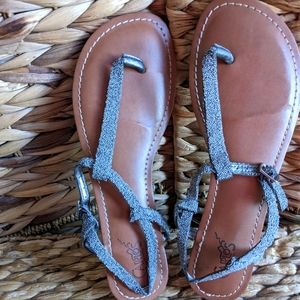 Carlos Santana T-Strap Sandals